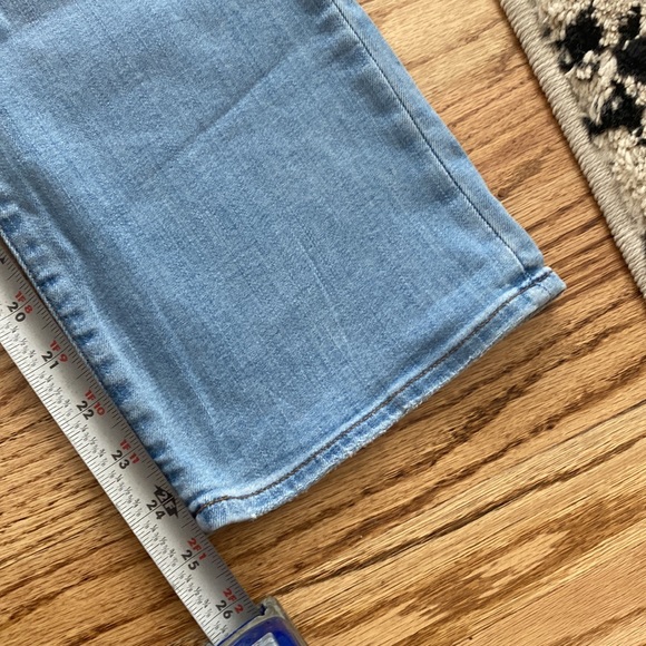 Madewell Cali Demi Boot Jeans Button Front 28 - Picture 9 of 10